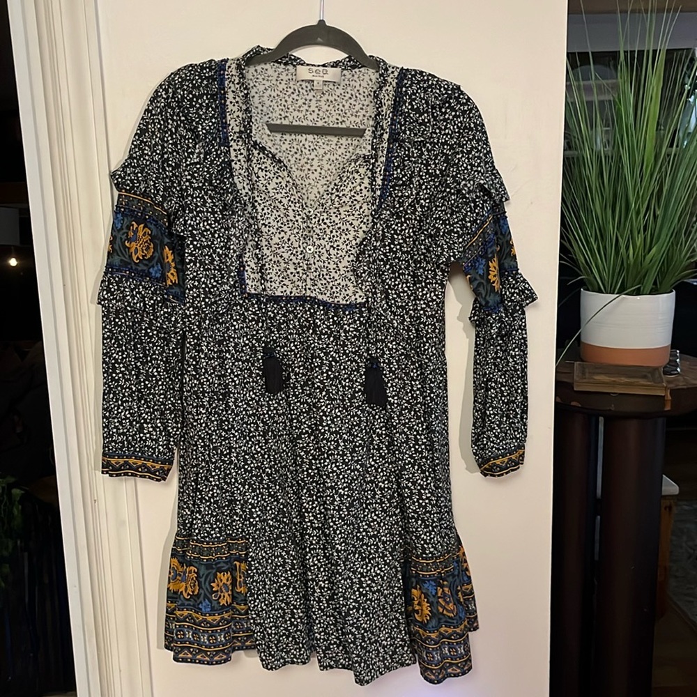 Long sleeve Boho dress